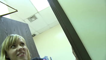 Family Fantasy - Cute stepsister groans as her pussy is fucked with spurting cock in public restroom - Nicole Ray, Bill Bailey
