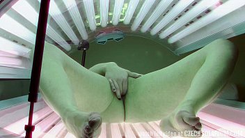 Czech Voyeur in Tanning bed